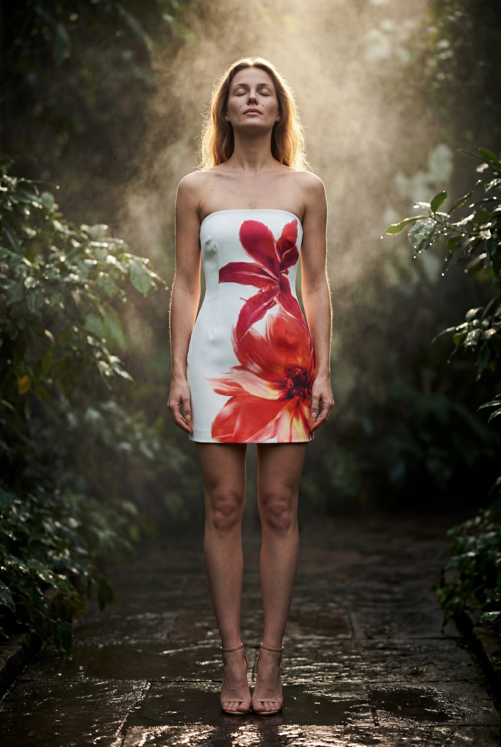 Pink Women's Summer Mini Dress - Photo 8