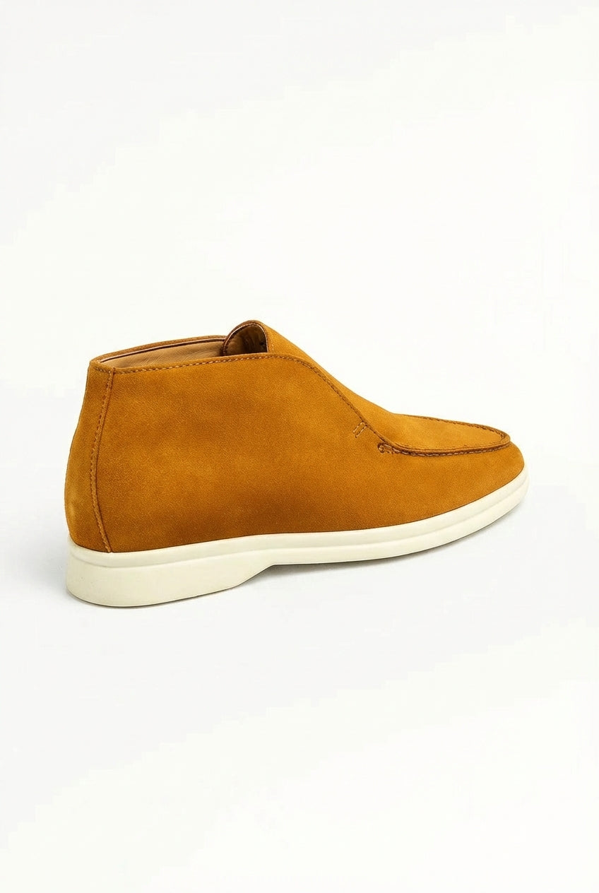 Mid-top Slip-on Loafer with Moccasin Stitching - Loafers - Photo 2