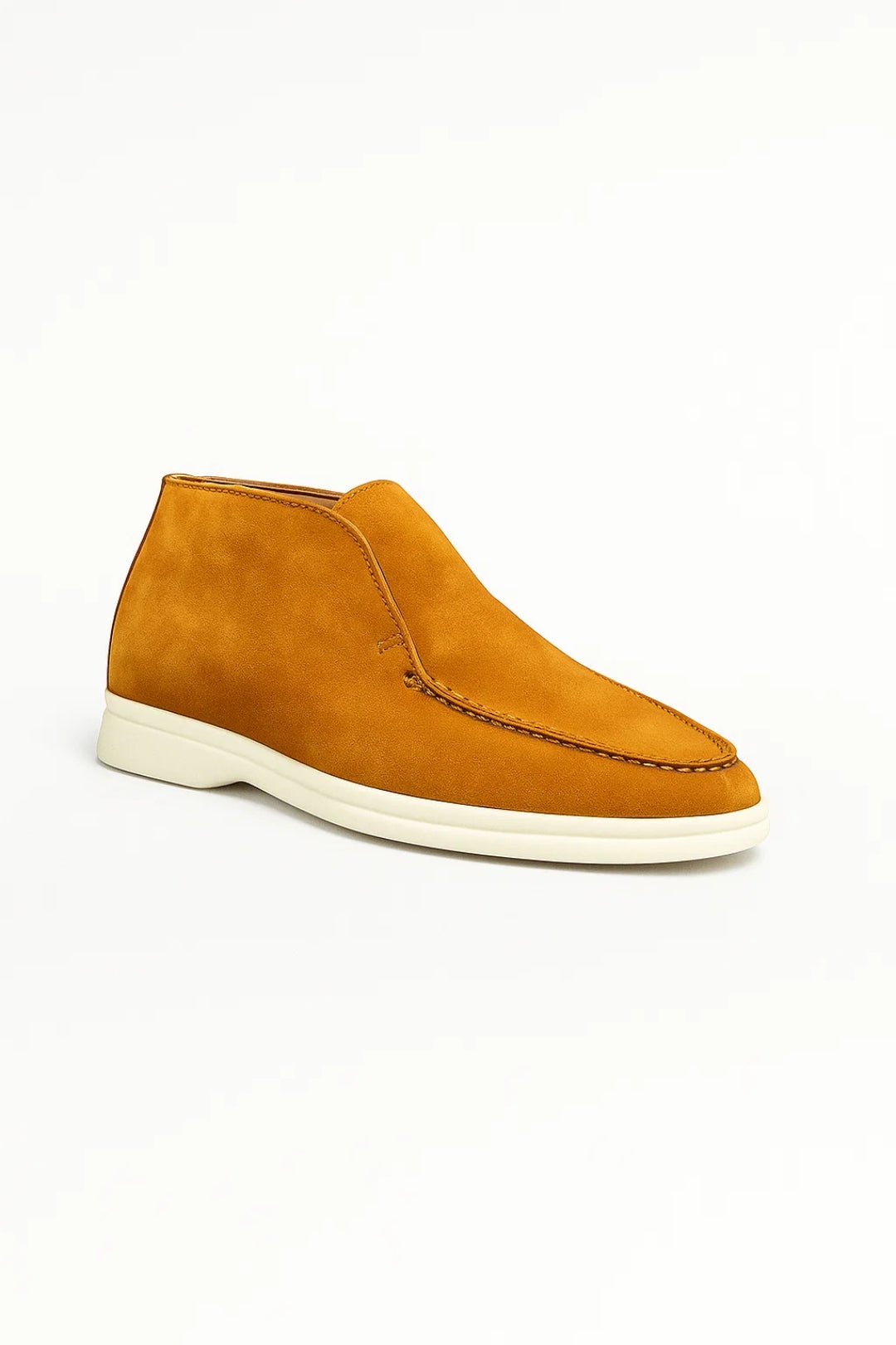Mid-top Slip-on Loafer with Moccasin Stitching - Loafers - Photo 3
