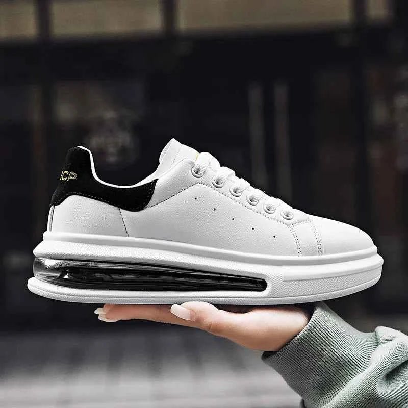 Chunky Air-cushion Low Top Platform Sneakers - Low top sneakers - Photo 9