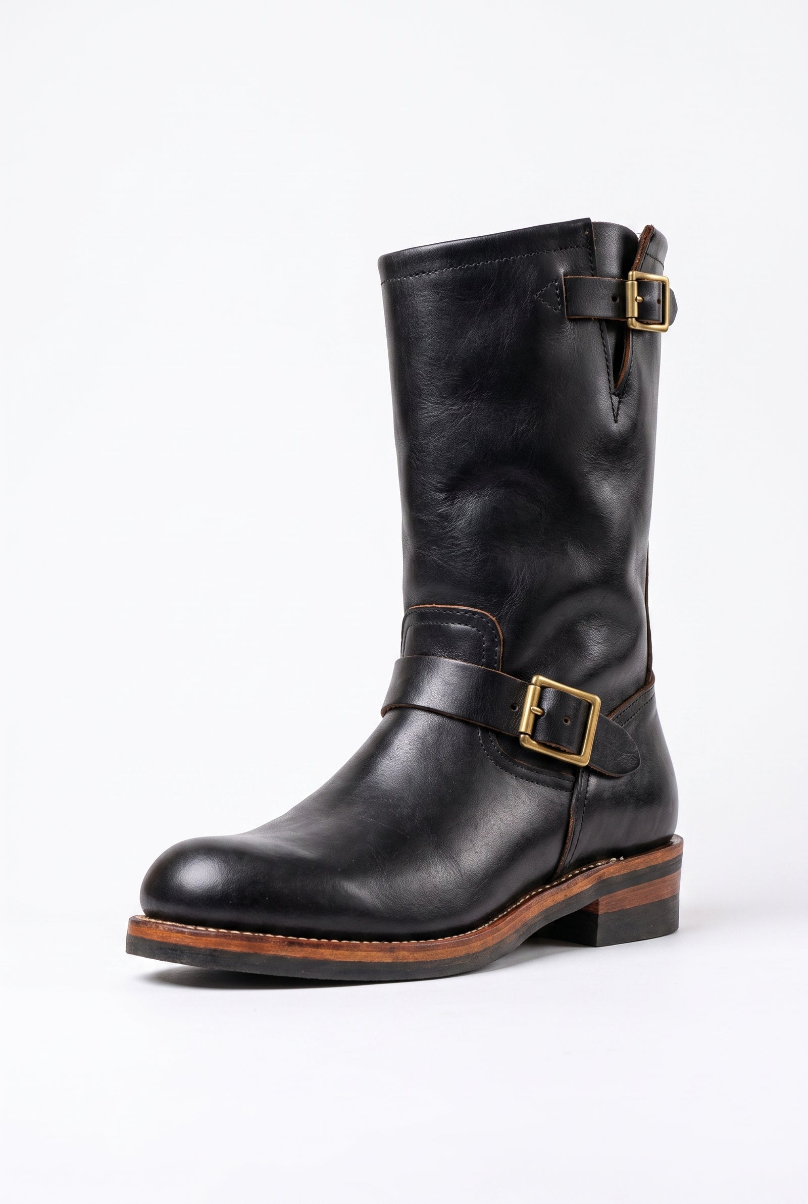 Men's Boots Vintage Style in Obsidian Black — primary product