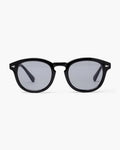 Purple Round Frame Blue Lens Fashion Sunglasses - Photo 3