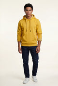 Yellow Lined Regular Fit Pullover Pocket Hoodie - Fleece lined hoodie - Photo 10