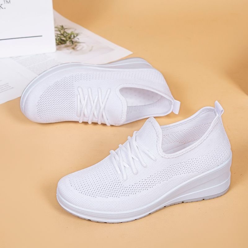 Breathable Platform Walking Sneakers-footwear > sneakers > walking sneakers-Stilenza-Stilenza