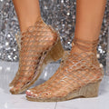 Jelly Sandals for Women with Block Heel-Stilenza-Stilenza