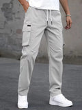 Men’s Cargo Pants Regular Fit Drawstring Waist-Cargo broeken-Stilenza-Stilenza