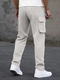Men’s Cargo Pants Regular Fit Drawstring Waist-Cargo broeken-Stilenza-Stilenza