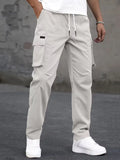 Men’s Cargo Pants Regular Fit Drawstring Waist-Cargo broeken-Stilenza-Stilenza