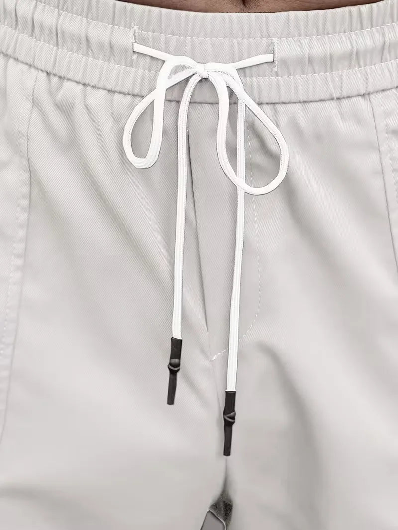 Men’s Cargo Pants Regular Fit Drawstring Waist-Cargo broeken-Stilenza-Stilenza