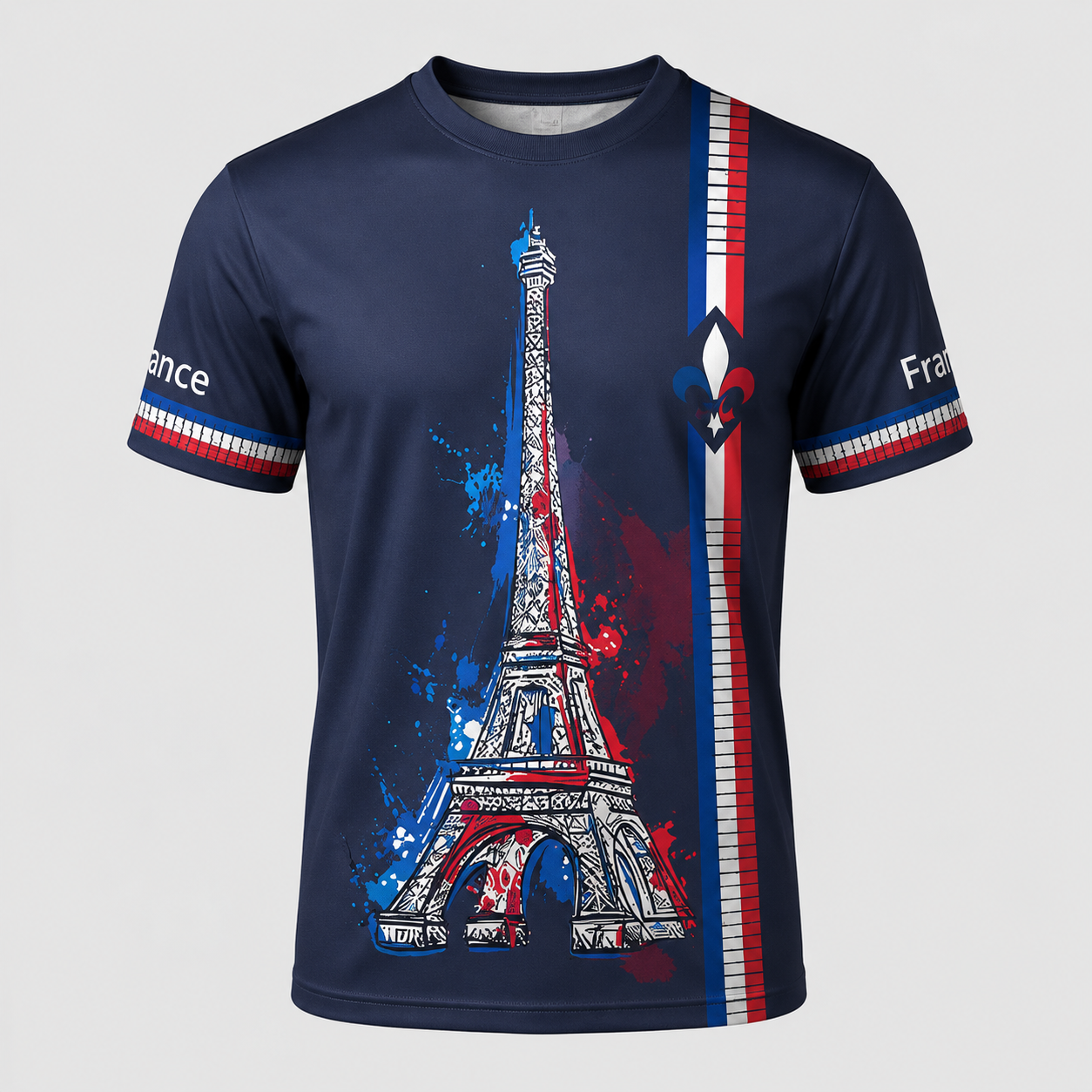 Men’s France Shirt 2026 Eiffel Tower Edition-Stilenza-Navy Blue-S-Stilenza