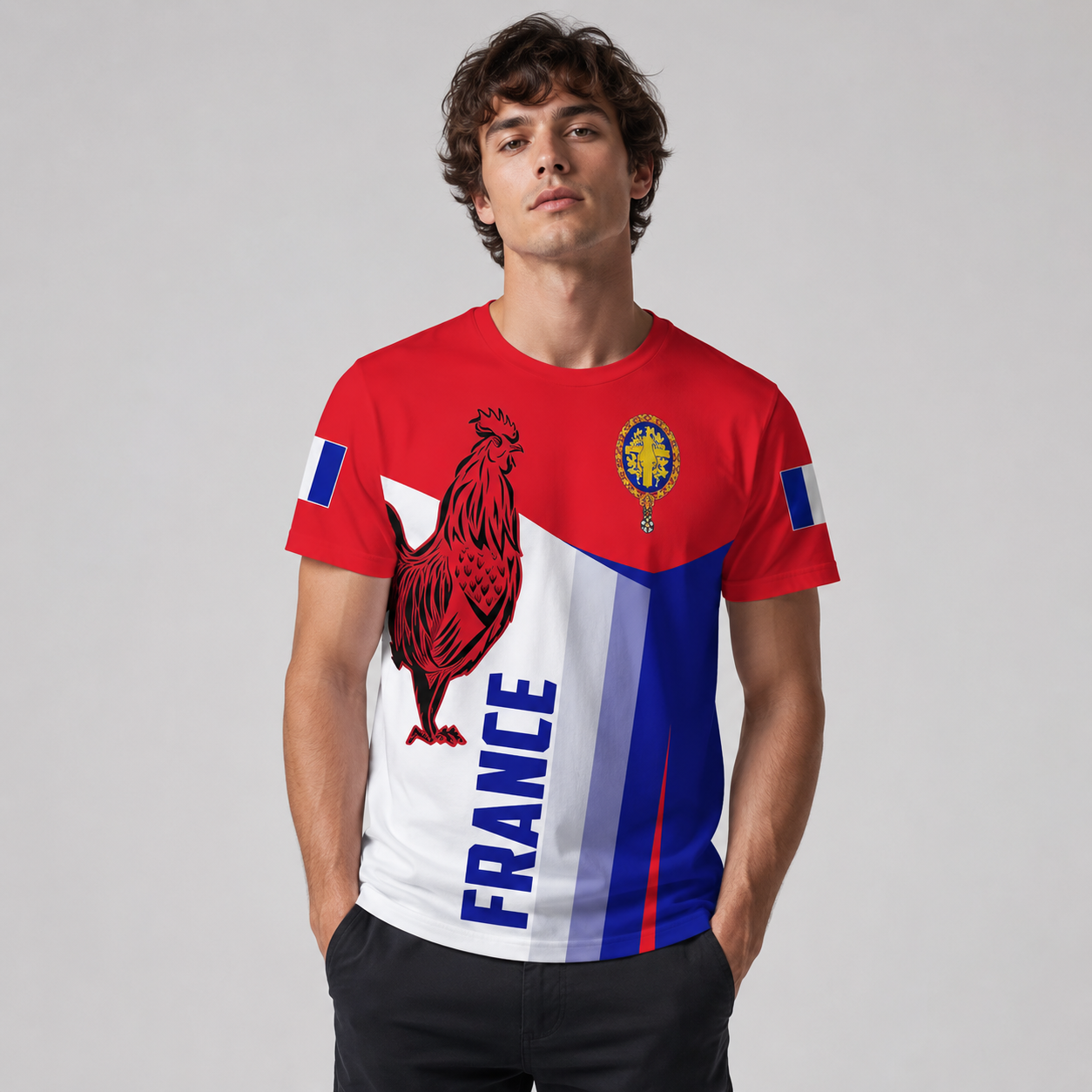 Men’s France Shirt 2026 Rooster WC Edition-Stilenza-Stilenza