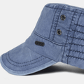 Men’s Military Cadet Cap with Curved Brim-Stilenza-Stilenza