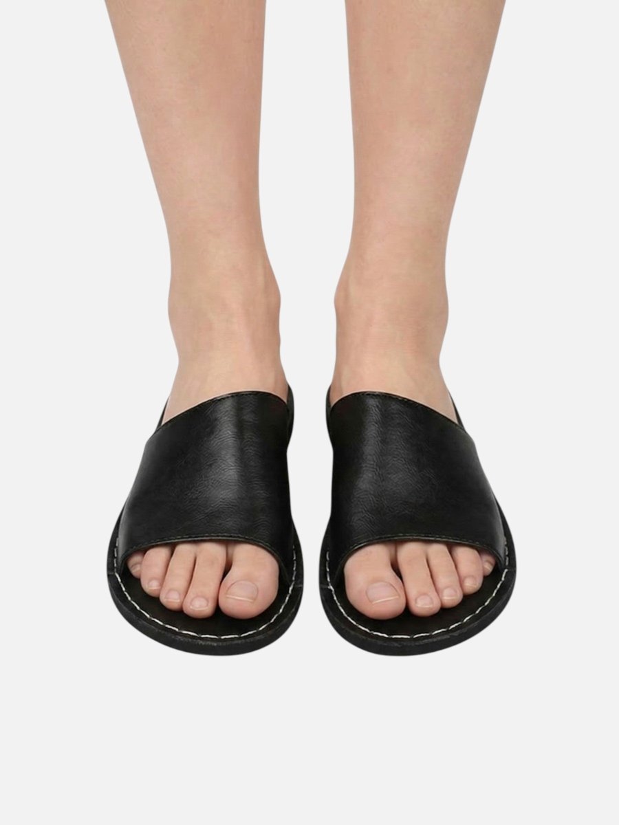 Men’s Sandals Open Toe Slide for Summer-Men Slippers-Stilenza-Stilenza