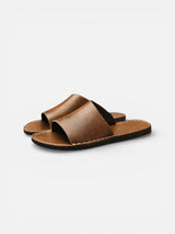 Men’s Sandals Open Toe Slide for Summer-Men Slippers-Stilenza-Brown-38-Stilenza