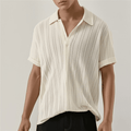Men’s Short Sleeve Button Shirt-Stilenza-Stilenza