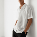 Men’s Short Sleeve Button Shirt-Stilenza-Stilenza
