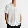 Men’s Short Sleeve Button Shirt-Stilenza-Stilenza