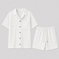 Men’s Two Piece Summer Shirt and Shorts Set-Set-Stilenza-Stilenza