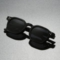 Retro Square Sunglasses with Tinted Lenses-Stilenza-Stilenza