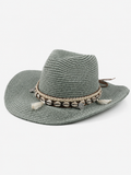 Women’s Cowboy Sun Hat with Beaded Band