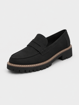 Women’s Platform Loafers Slip On Shoes