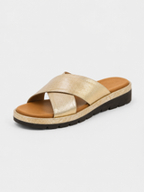 Women’s Sandals Cross Strap Wedge for Summer