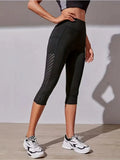 Women’s High Waisted Capri Leggings with Pocket-Legging-Stilenza-Stilenza