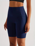 Women’s High Waisted Short Gym Leggings with Pocket-Sportshort-Stilenza-Stilenza