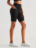 Women’s High Waisted Short Gym Leggings with Pocket-Sportshort-Stilenza-Stilenza