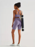 Women’s High Waisted Short Gym Leggings with Pocket-Sportshort-Stilenza-Stilenza