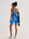 Women’s High Waisted Short Gym Leggings with Pocket-Sportshort-Stilenza-Stilenza