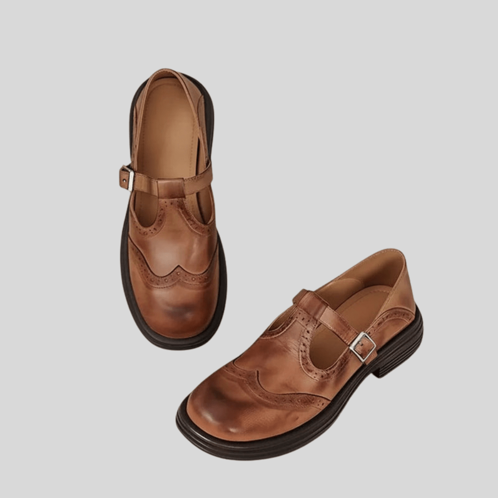 Women’s Mary Jane Shoes with Buckle Strap-Woman's Shoes-Stilenza-Stilenza
