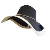 Women’s Oversized Wide Brim Sun Hat-Stilenza-Black-One size-Stilenza