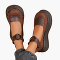 Women’s Platform Mary Jane Shoes with Buckle Strap-Women Shoes-Stilenza-Stilenza