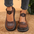 Women’s Platform Mary Jane Shoes with Buckle Strap-Women Shoes-Stilenza-Stilenza