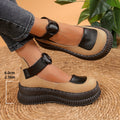 Women’s Platform Mary Jane Shoes with Buckle Strap-Women Shoes-Stilenza-Stilenza