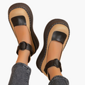 Women’s Platform Mary Jane Shoes with Buckle Strap-Women Shoes-Stilenza-Black-35-Stilenza
