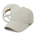 Women’s Running Cap with Ponytail Opening-Stilenza-Khaki-One size-Stilenza