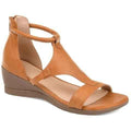 Women’s Strappy Wedge Sandals Open Toe-Sandalen & Hausschuhe-Stilenza-Stilenza