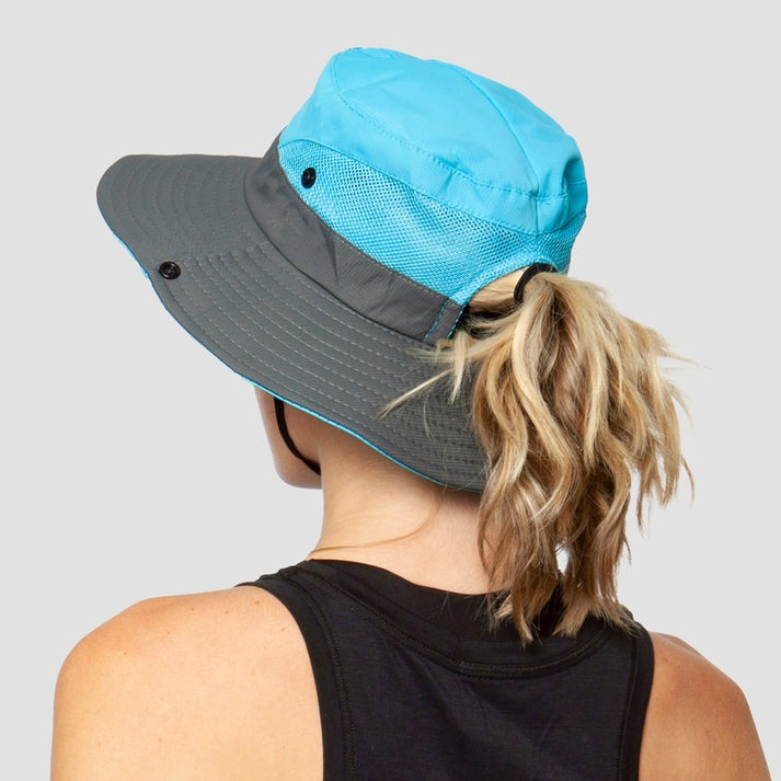 Women’s Sun Hat Wide Brim with Chin Strap-Stilenza-Stilenza