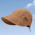 Women’s Sun Hat with Ponytail Opening-Stilenza-Khaki-One size-Stilenza