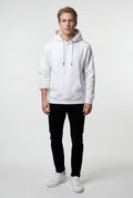 White Lined Regular Fit Pullover Pocket Hoodie - Fleece lined hoodie - Photo 24