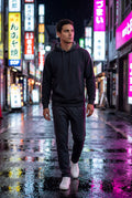 Black Lined Regular Fit Pullover Pocket Hoodie - Fleece lined hoodie - Photo 26