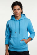 Blue Lined Regular Fit Pullover Pocket Hoodie - Fleece lined hoodie - Photo 47
