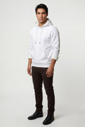 Everyday Casual Hoodie - White - Photo 1