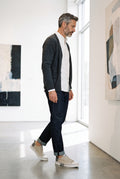 Men's Sneakers Classic Fit in Beige — secondary lifestyle