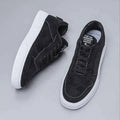 Minimalist Low Top Sneakers with Chunky Textured Sole - Photo 7