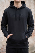 Relaxed Hooded Sweatshirt in Beige — Stilenza main image