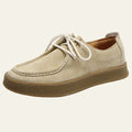 Structured Moc Toe Lace-up Casual Shoes - Photo 7