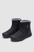 Faux-Fur Lined Winter Boots in Black (31507 Black Ankle-High Warm Fabric Upgrade) — studio front